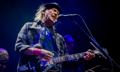 Il cantautore americano Neil Young