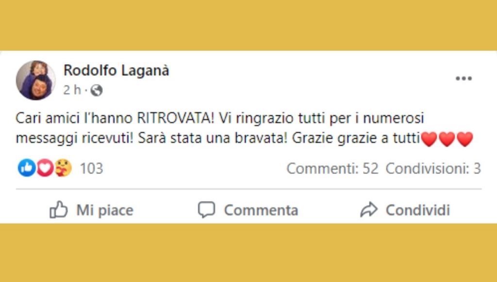 Rodolfo Laganà: rubata e poi ritrovata la sedia a rotelle del comico romano 42 Rodolfo Laganà Facebook