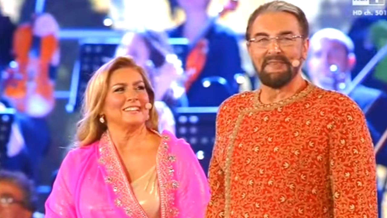 Romina Power e Kabir Bedi