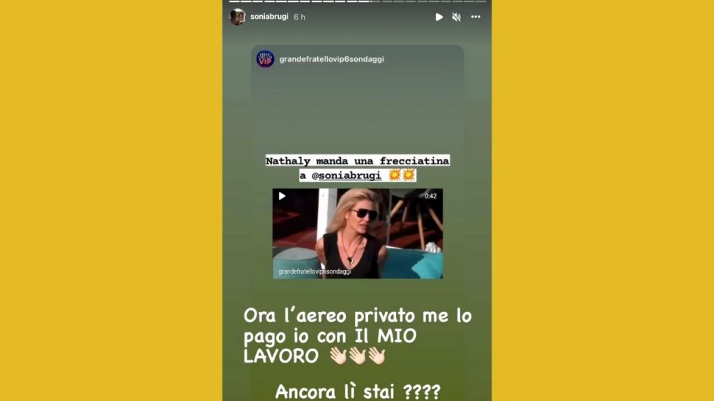 GF Vip, prevista guerra in puntata: Sonia Bruganelli replica a Nathaly Caldonazzo 43 Sonia Bruganelli risponde a Nathaly Caldonazzo