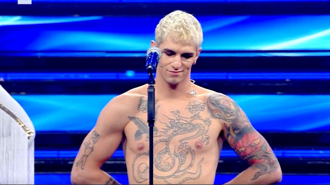 Achille Lauro al Festival di SAnremo