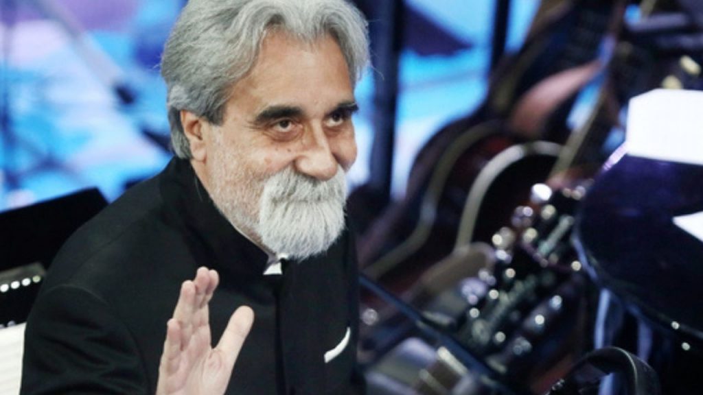 Beppe Vessicchio al FEstival di sanremo