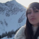 Cecilia Rodriguez in montagna