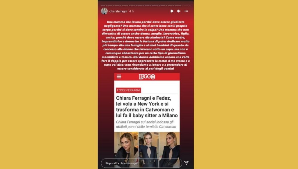 Chiara Ferragni si sfoga: "Perché devo essere discriminata?" 42 Chiara Ferragni Instagram