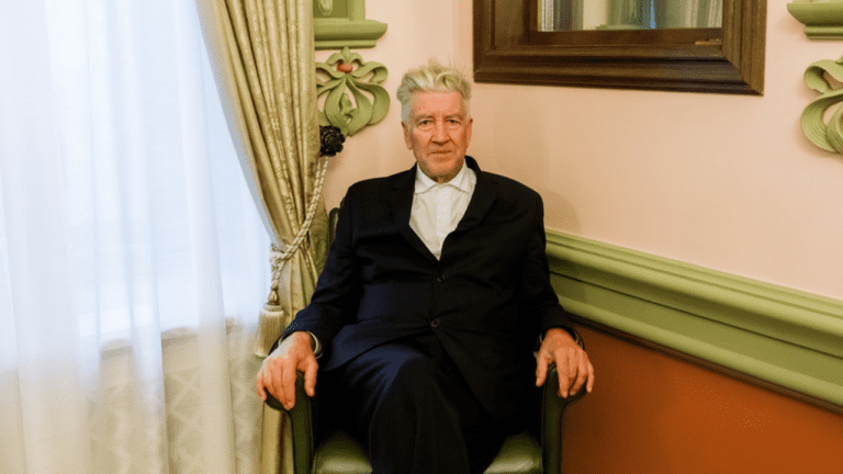 Il regista americano David Lynch