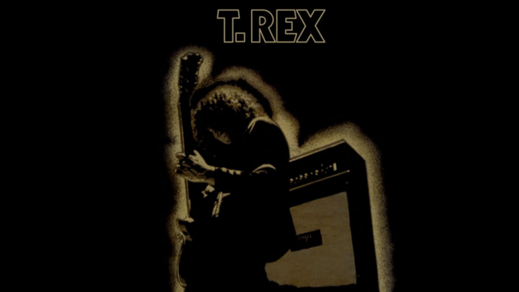 La copertina dell'album Electric Warrior dei T. Rex