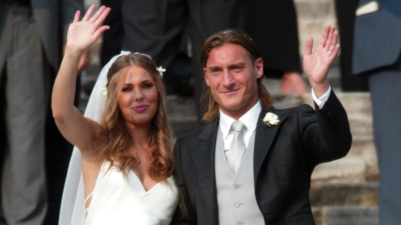 Francesco Totti e Ilary Blasi