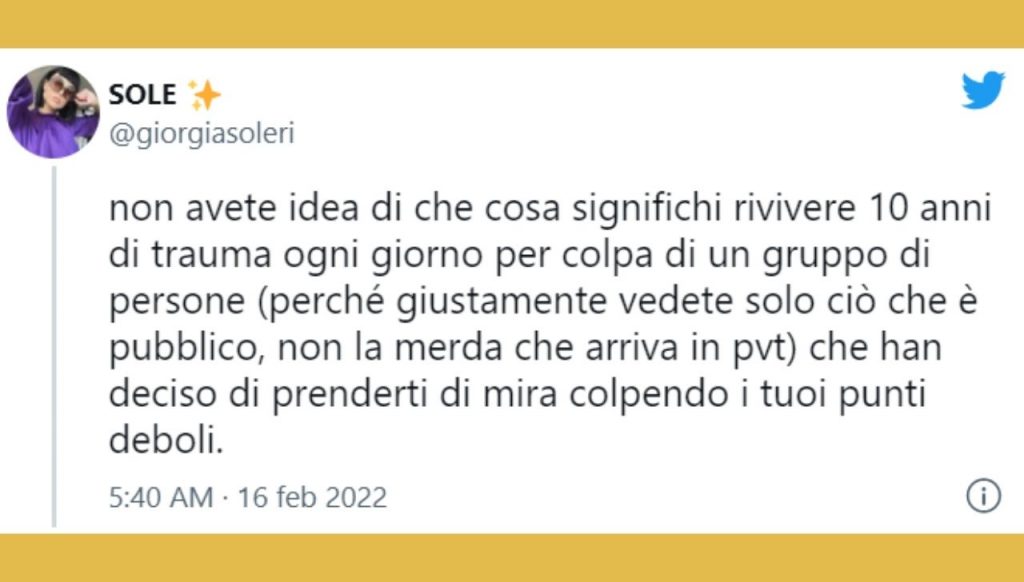 Giorgia Soleri Twitter