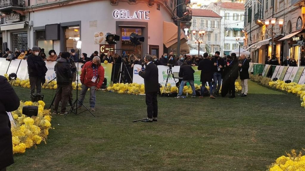 Green carpet Sanremo