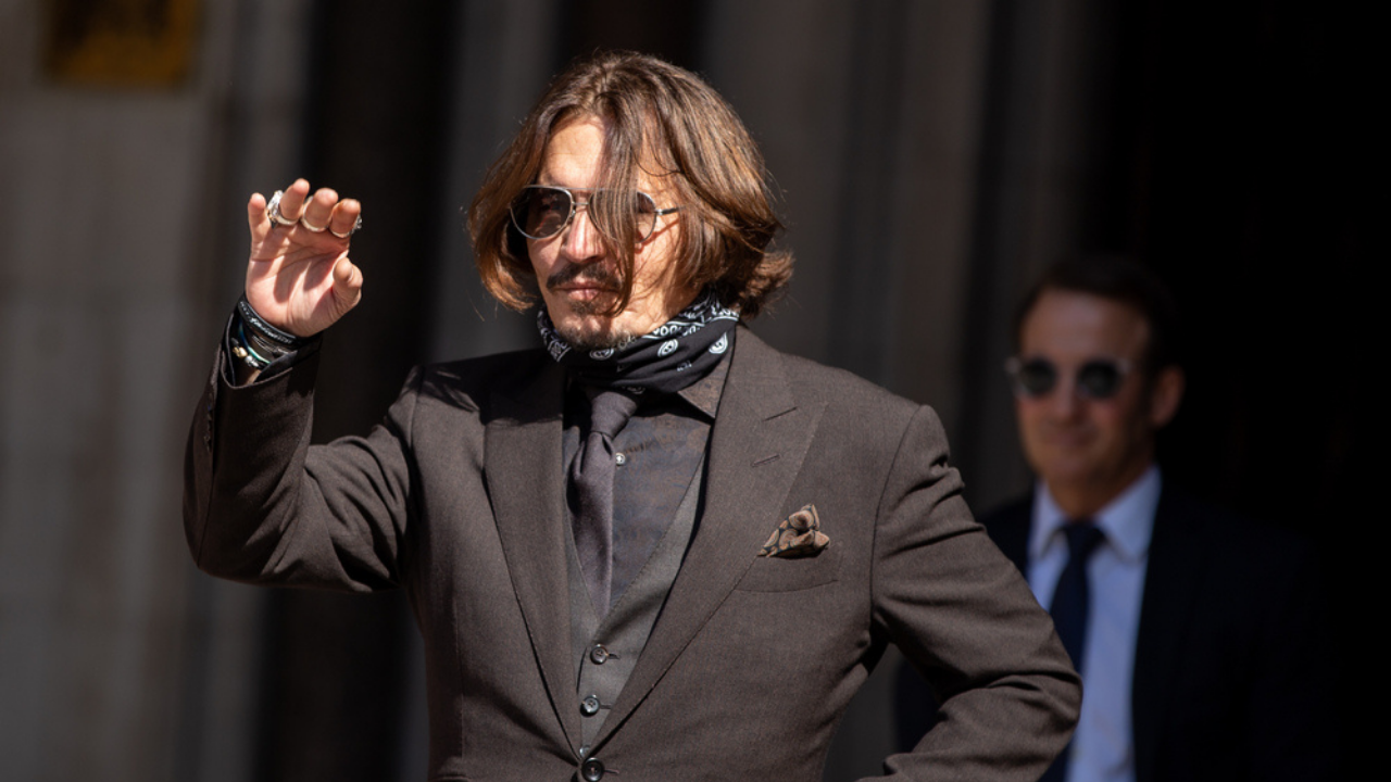 L'attore americano Johnny Depp