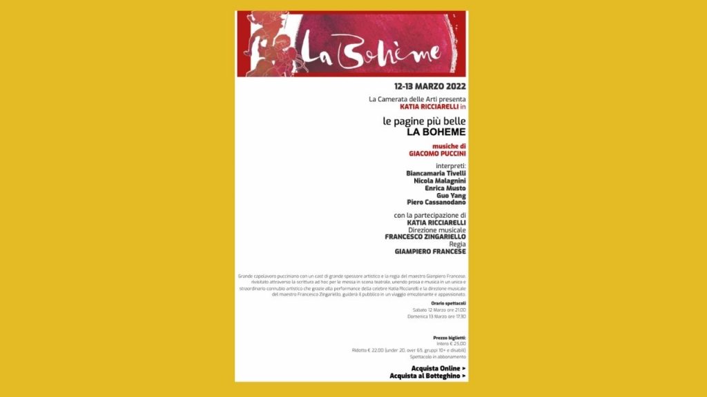Katia fuori dal GF Vip e Alex Belli dentro: spunta una locandina del teatro 42 locandina del teatro di roma