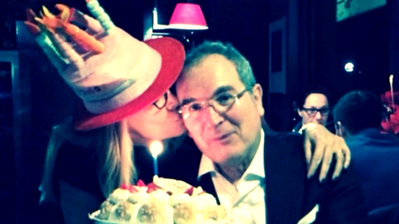 Mara Venier e Lamberto Sposini festa di compleanno Instagram