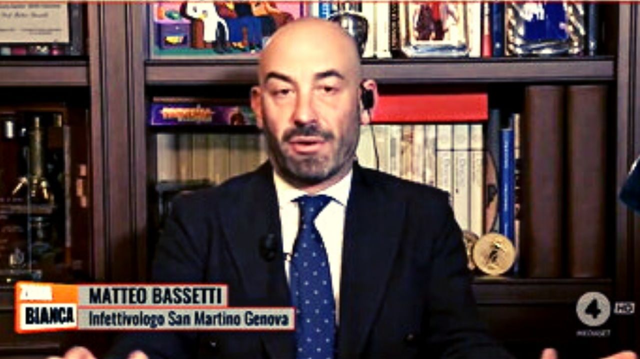 Matteo Bassetti virologo Zona Bianca