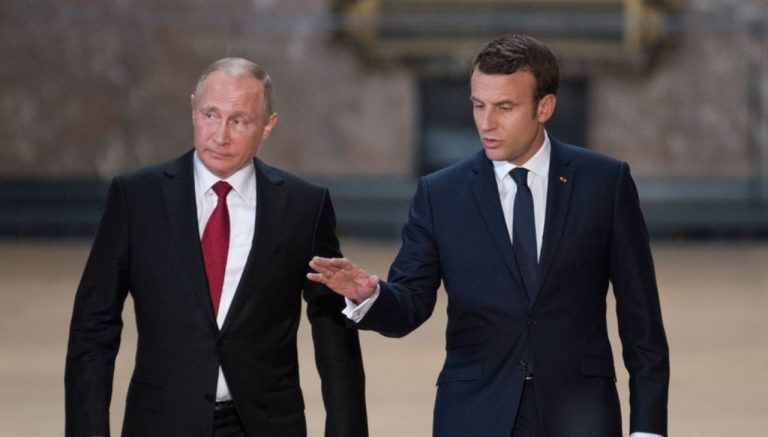 putin macron