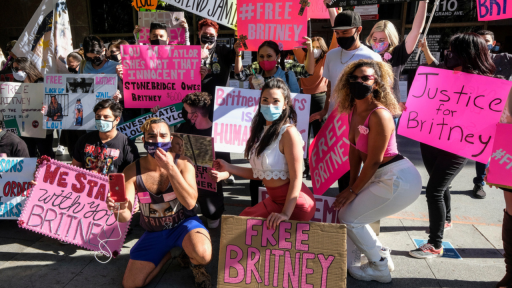 Sostenitrici e sostenitori del movimento Free Britney