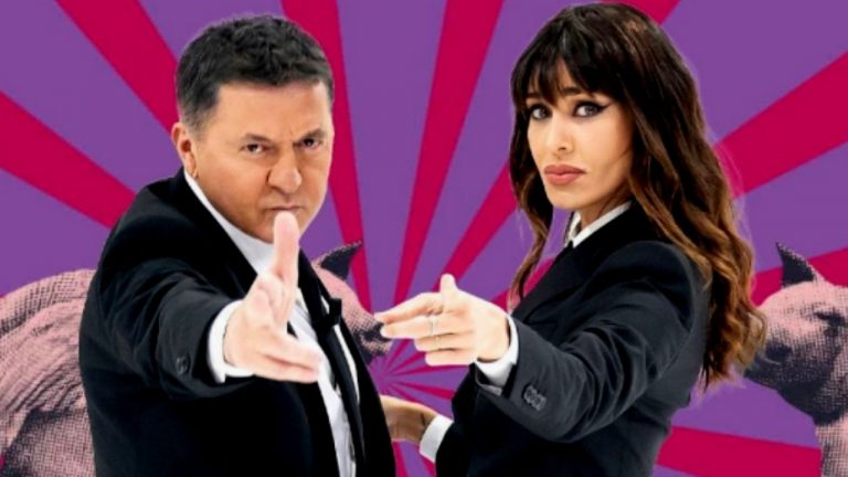 Teo Mammuccari e Belen Rodriguez