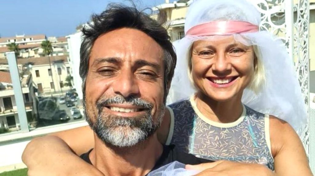 Antonella Elia e Pietro Delle Piane matrimonio