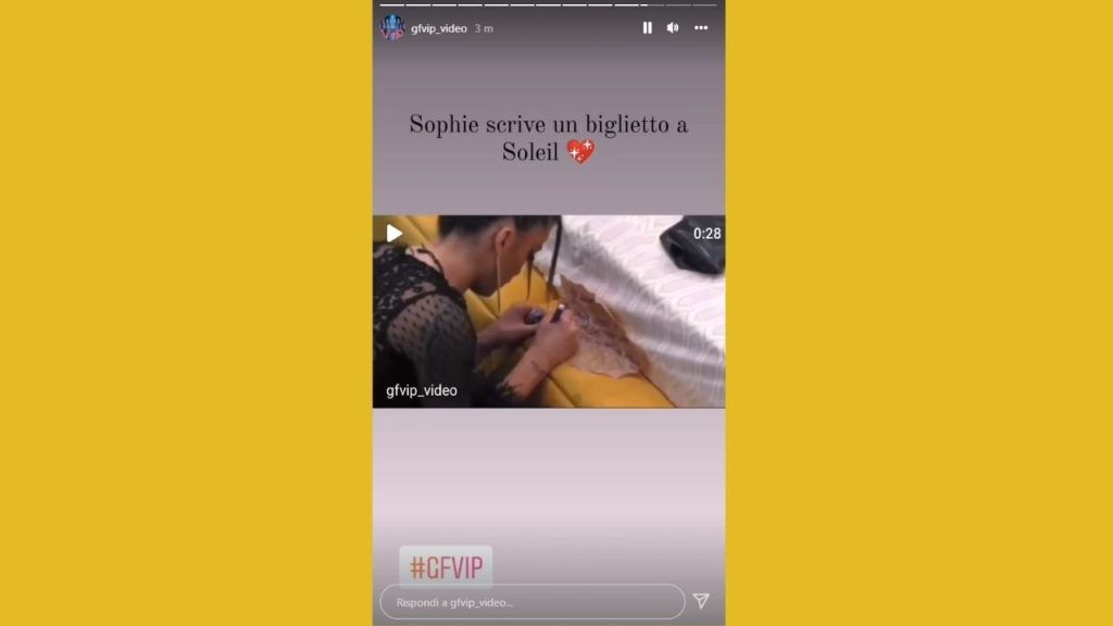 Sophie Codegoni: il messaggio scritto a Soleil dopo l'eliminazione 42 Sophie Codegoni GF Vip