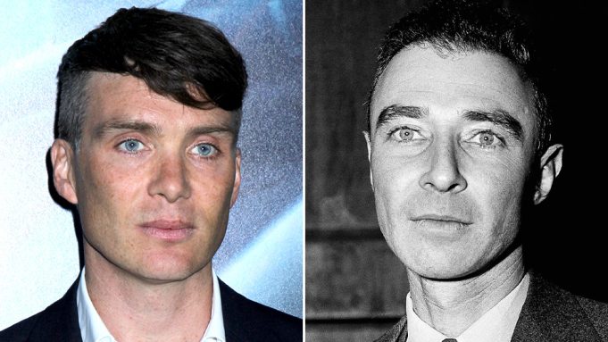 Cillian Murphy, a destra J. Robert Oppenheimer