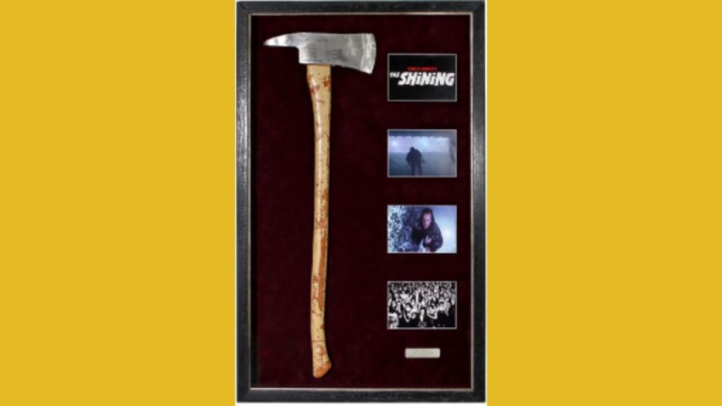 L'ascia originale usata nel film The Shining.