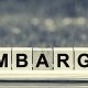 embargo: significato della parola