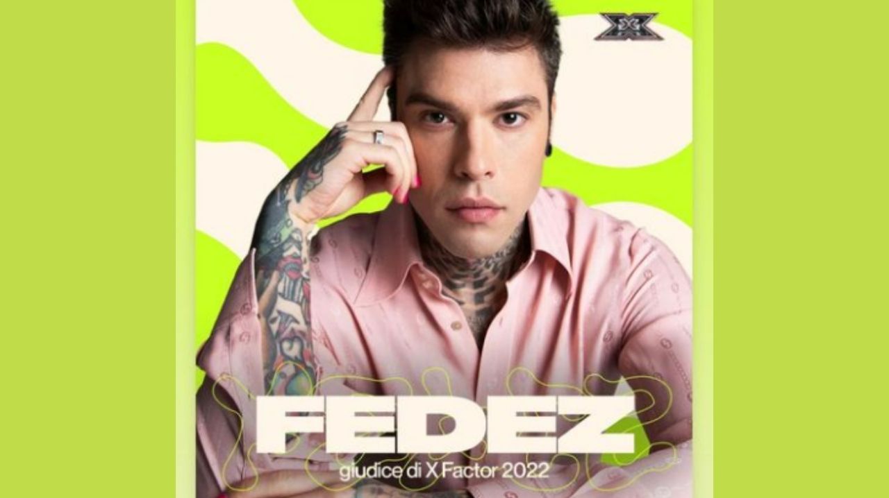 Fedez X Factor 2022 giudice annuncio ufficiale Instagram