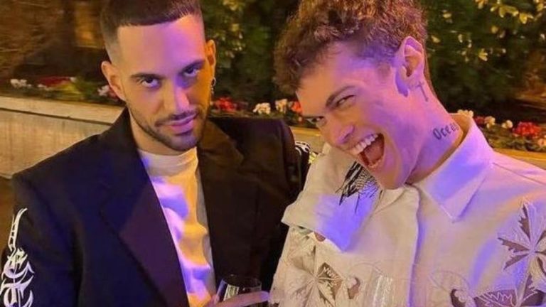 Mahmood e blanco social