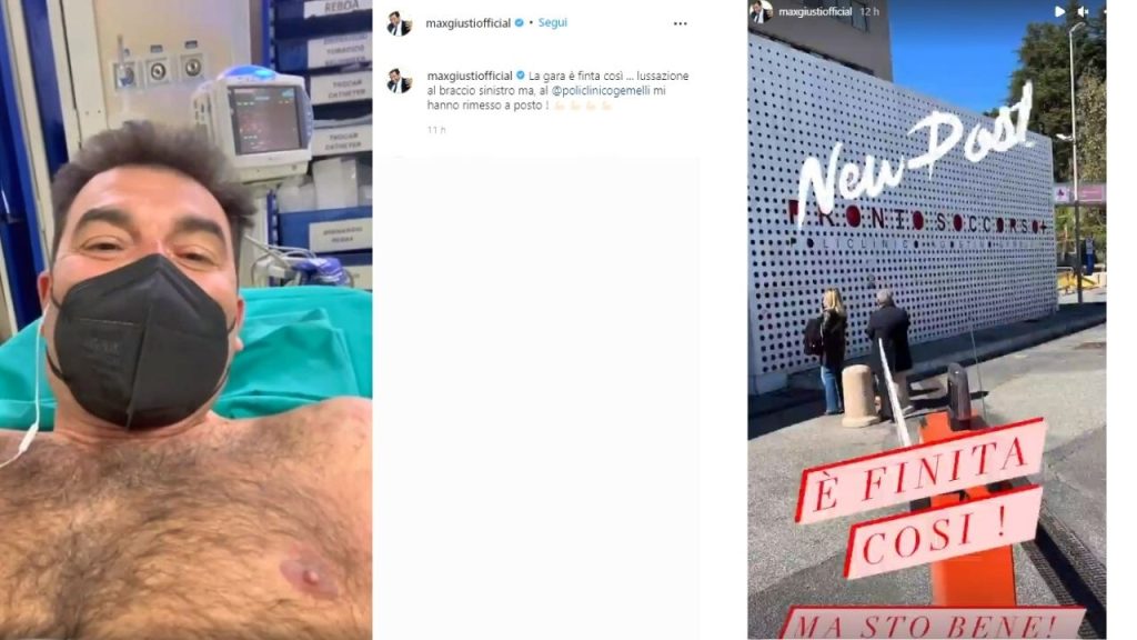 Max Giusti finisce in ospedale: come sta dopo l'incidente 43 max giusti ospedale incidente