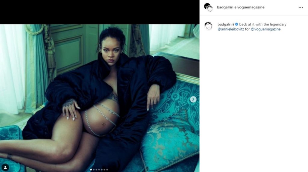 Rihanna Instagram incinta