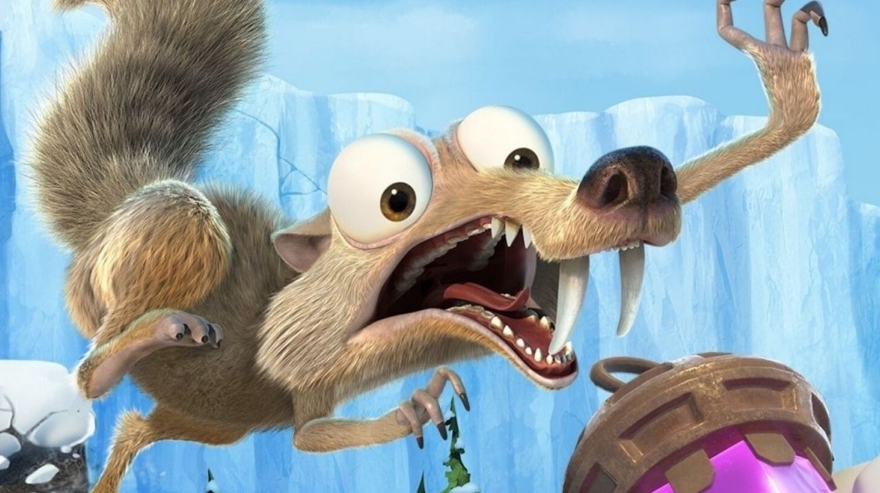 Scrat mangia la ghianda video