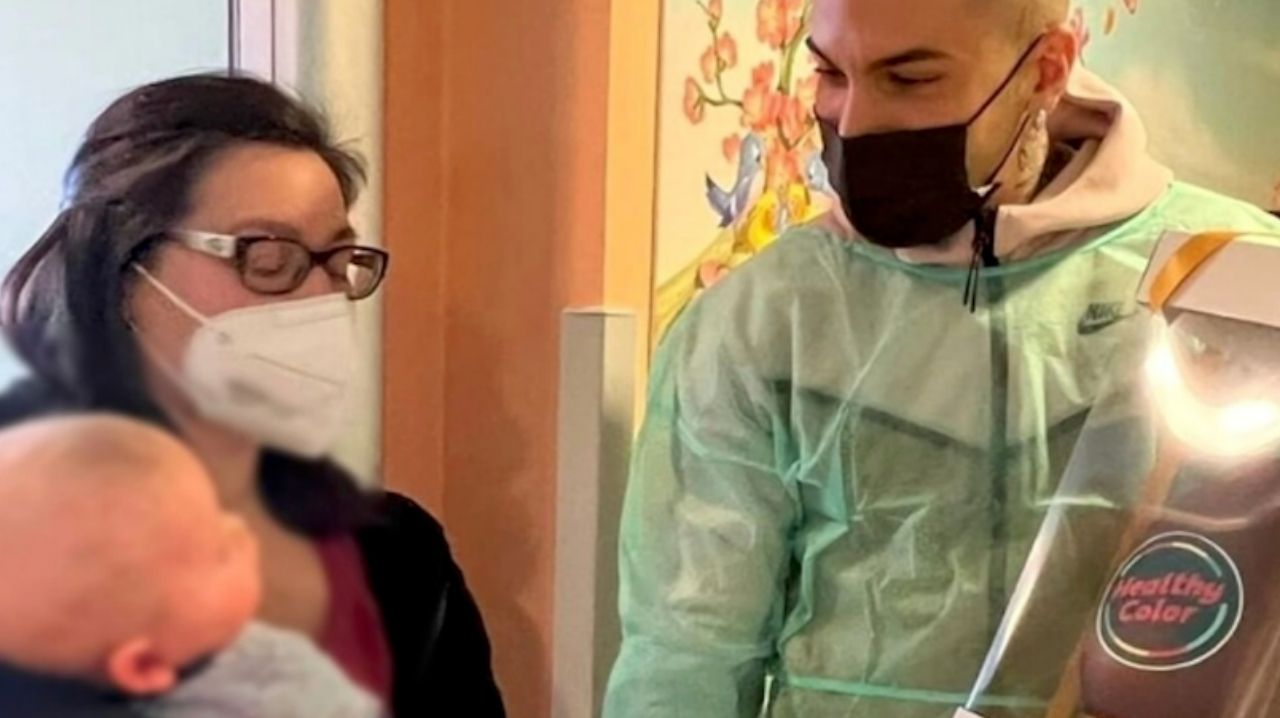 Sfera Ebbasta ospedale