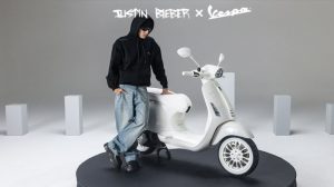 Arriva la Vespa di Justin Bieber: il modello disegnato dal cantante