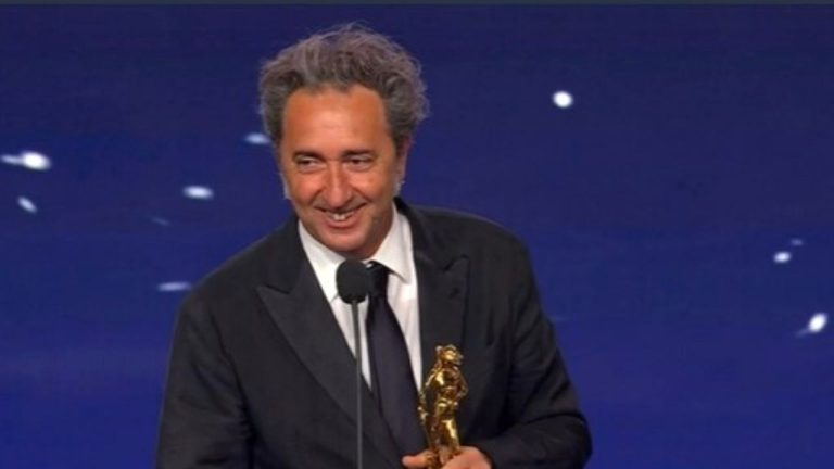 Paolo Sorrentino ai David di Donatello 2022