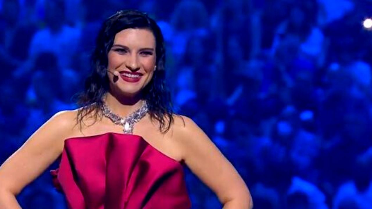 Laura Pausini all'Eurovision Song Contest 2022 omaggio festival di sanremo