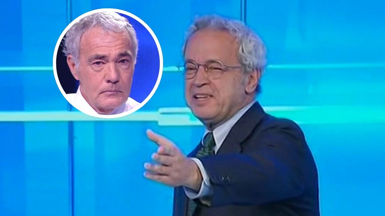 Enrico Mentana e Massimo Giletti
