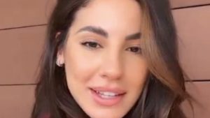 Giulia De Lellis: “Una forma molto aggressiva”, ha di nuovo il Covid