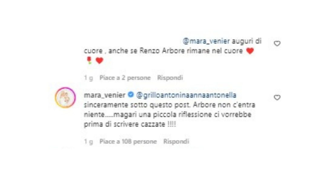 Mara Venier Renzo Arbore Instagram