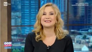 Serena Bortone: i saluti emozionati per Oggi è un altro giorno