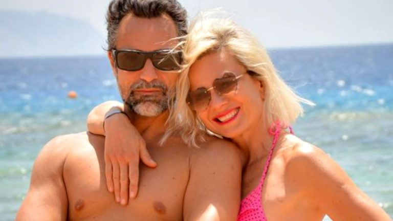 Antonella Elia e Pietro Delle Piane