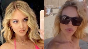 Chiara Ferragni e Ilary Blasi con lo stesso costume ma è low cost
