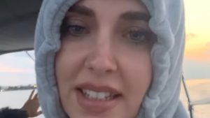 Chiara Ferragni: “Siamo nel nulla”, la barca si rompe in mare