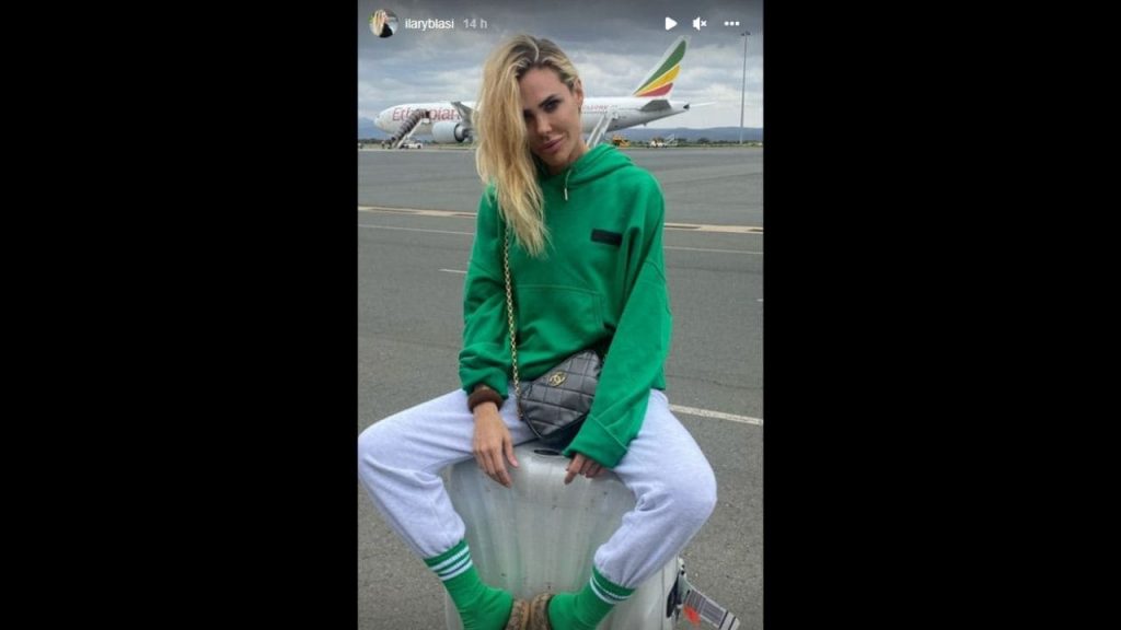 Ilary Blasi in Africa dopo la separazione da totti