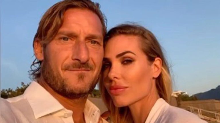 ilary totti spartizione