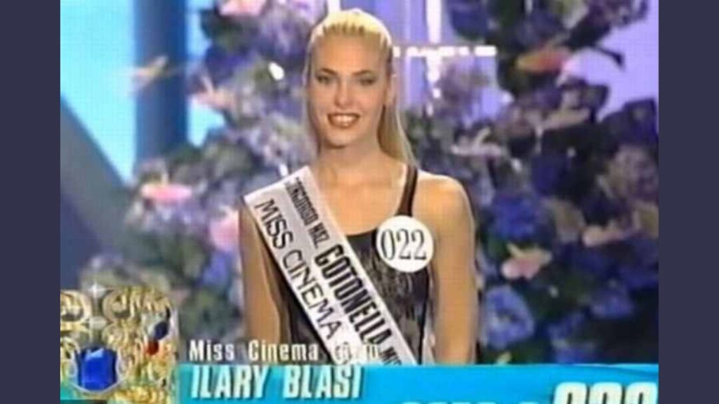 Ilary Blasi a Miss Italia 1998