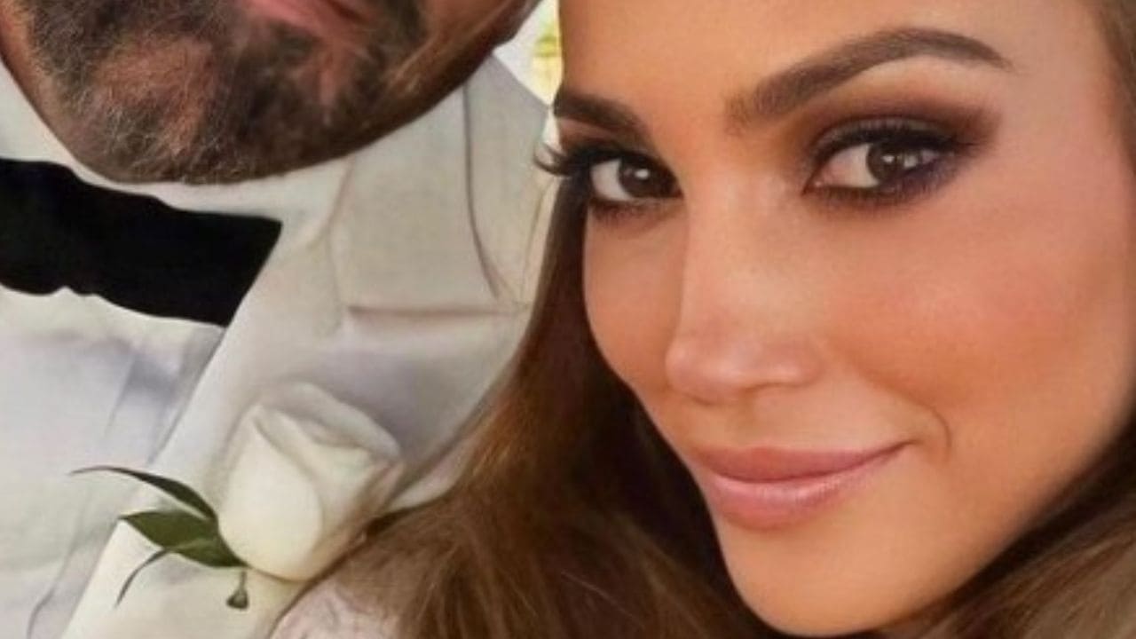 Jennifer Lopez abito da sposa per il matrimonio con Ben Affleck