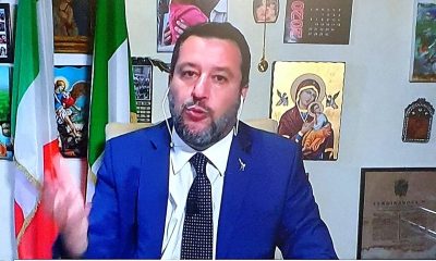 Matteo Salvini Madonne tg1
