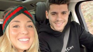 Alvaro Morata e Alice Campello di nuovo genitori: l’annuncio sul quarto figlio