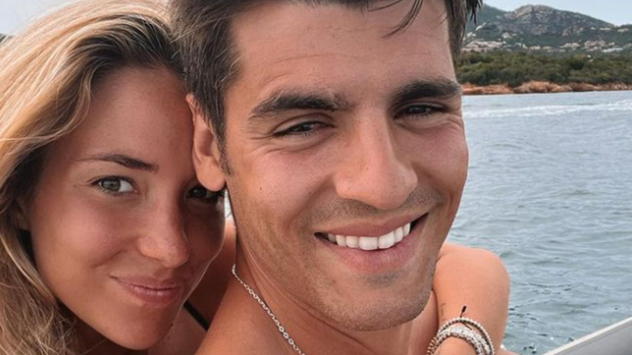 Alvaro Morata e Alice Campello