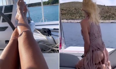 Ilary Blasi yacht
