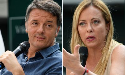 Matteo Renzi e Giorgia Meloni libri leader politici